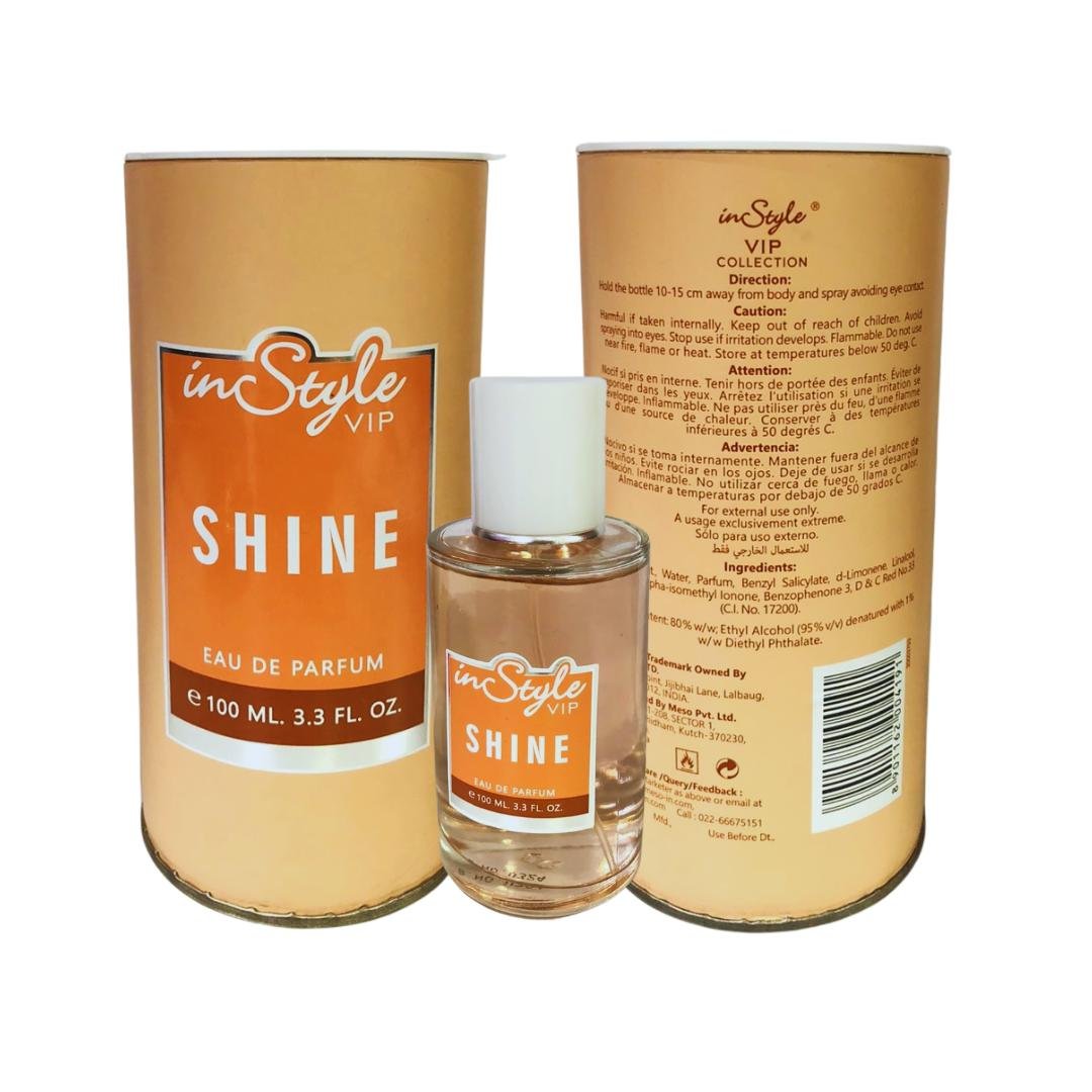 da3cb59b0fadaf2ead14daf8d8f28308.jpg INSTYLE VIP WOMEN SHINE EDP 100ML - Image 1