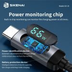 SIKENAI 1M Fast Charging Data Cable USB to Type-C SX-15 - Image 4