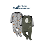 Gerber Bear Sleep ‘N Plays 2pcs - Image 5