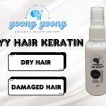 YY Hair Keratin (60ML) Hair Keratin White-Aloe Vera -2PCS