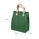 Insulated Thermal Polyester Lunch Cooler Warmer Bag – Large - Image 2