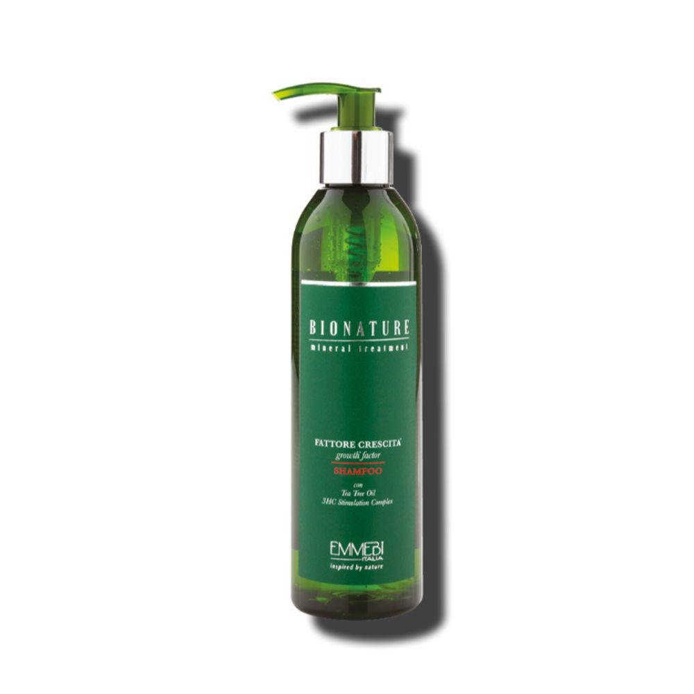 f3927b0fe3a2dcd3d0bad690338c513d.jpg Emmebi Italia BioNature Growth Hair Shampoo 250ml - Image 1