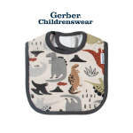 Gerber Boys Dino Bibs 3pcs - Image 4