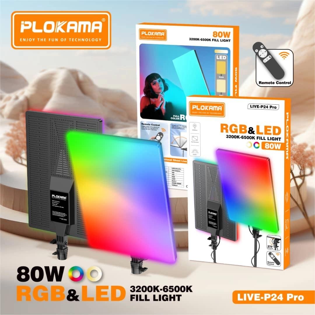fc5ea70c4e487321eaaf992c5ed16ebf.jpg Led Pro Rgb And Led 3200K-6500K Fill Light - Image 1