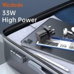 Mcdodo 33W GaN Dual Output Fast Charger Adapter CH-0591 – Black - Image 5